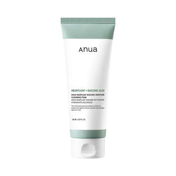 ANUA HEARTLEAF SUCCINIC MOISTURE CLEANSING FOAM 150ml