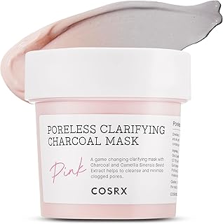 Cosrx Poreless Clarifying Charcoal Mask - Pink