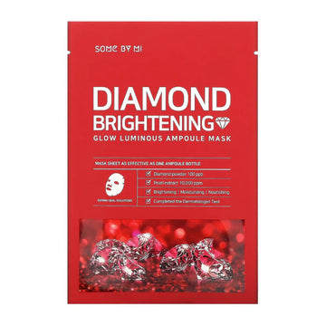 SOME BY MI RED DIAMOND BRIGHTENING GLOW LUMINOUS AMPOULE MASK