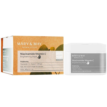 Mary&May Niacinamide VitaminC Brightening Mask Duo (400g x2)