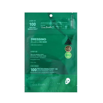 VT Cosmetics PRO CICA REEDLE SHOT® 100 2STEP HYDROGEL MASK