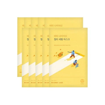 ROUND LAB VITA NIACINAMIDE DARK SPOT SERUM MASK 20ml (10ea)