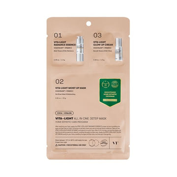 VT Cosmetics VITA-LIGHT ALL IN ONE 3STEP MASK