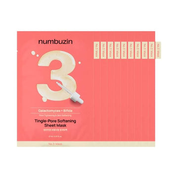 Nambuzin No.3 Tingle-Pore Softening Sheet Mask (10ea)