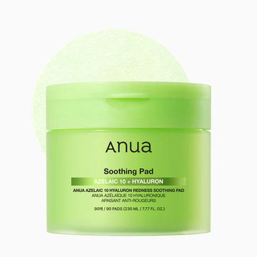 ANUA AZELAIC 10 HYALURON REDNESS SOOTHING PAD 230ml (90EA)