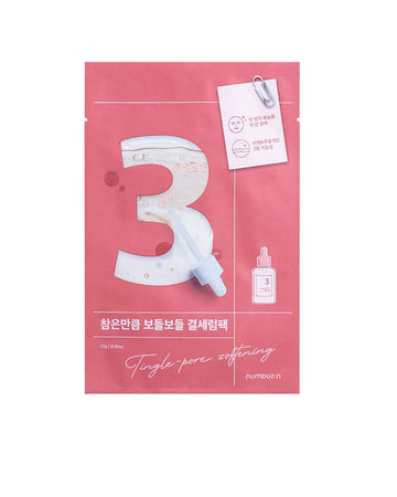 Nambuzin No.3 Tingle-Pore Softening Sheet Mask (5ea)