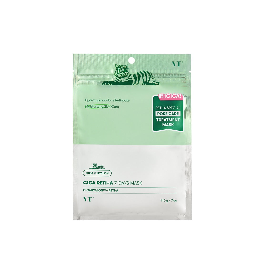 VT Cosmetics  CICA RETI-A 7 DAYS MASK