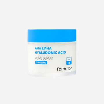 FarmStay Aha & Pha Hyaluronic Acid Pore Scrub 80g