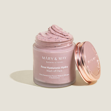 Mary&May Rose Hyaluronic Hydra Wash off Pack 30g
