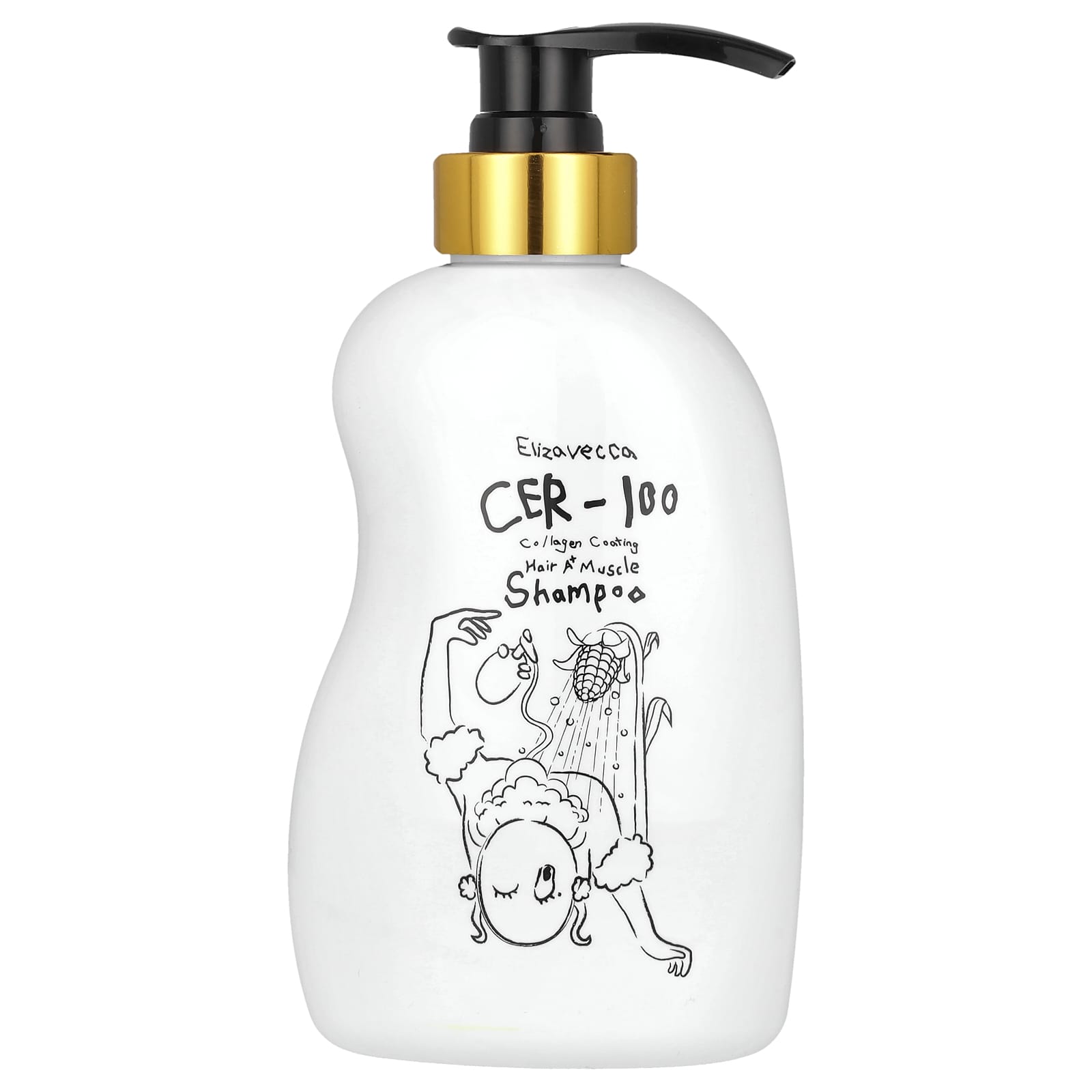 Elizavecca CER-100 collagen coating hair muscle shampoo