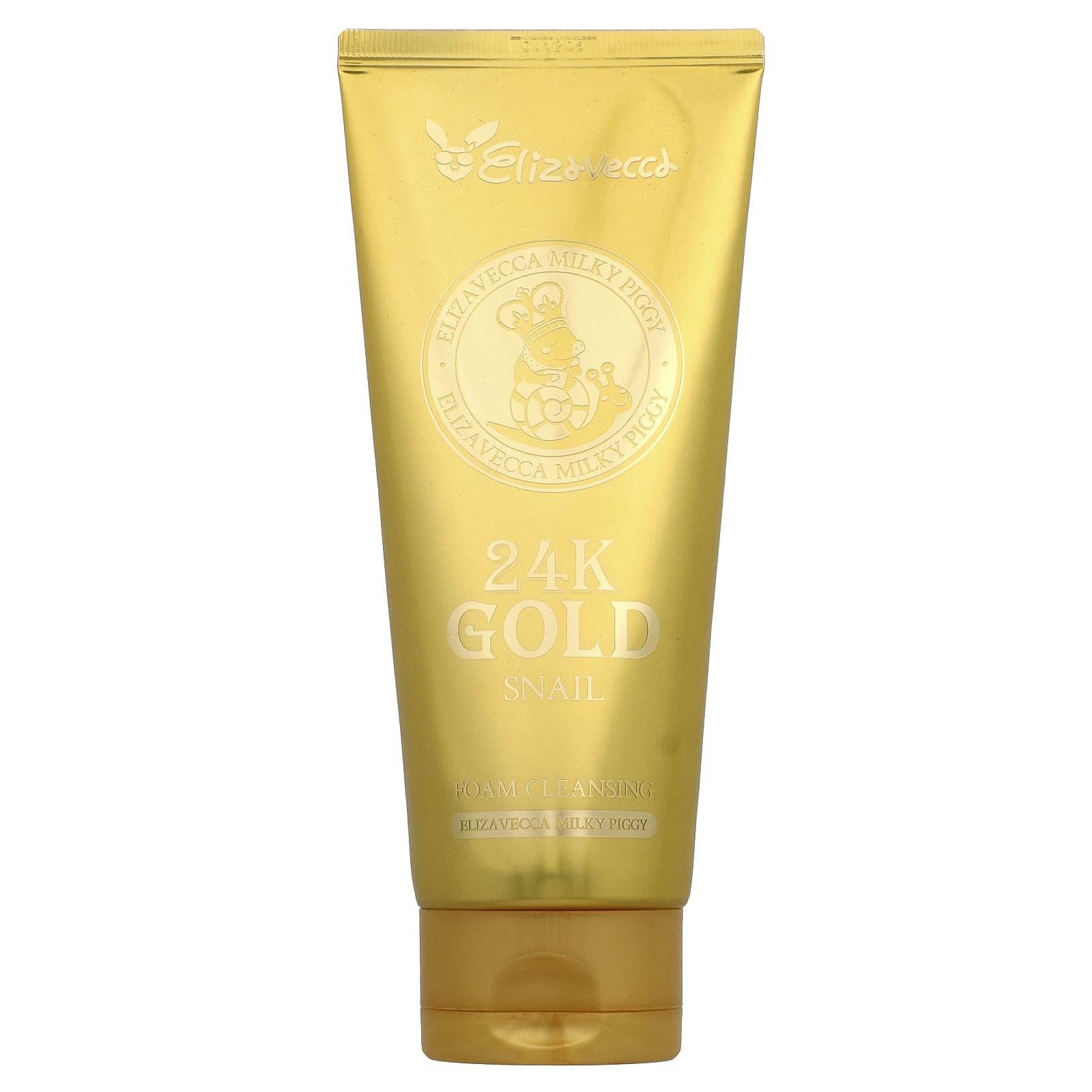 Elizavecca Milky Piggy 24K Gold Snail Foam Cleansing 180ml