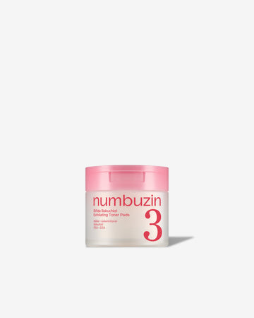 Numbuzin No.3 Bifida Bakuchiol Exfoliating Toner Pads 190ml 70 Pads