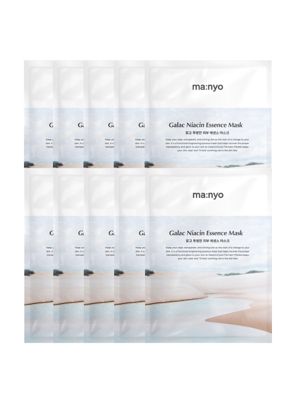 Manyo GALAC NIACIN ESSENCE MASK (30G/10SHEETS)