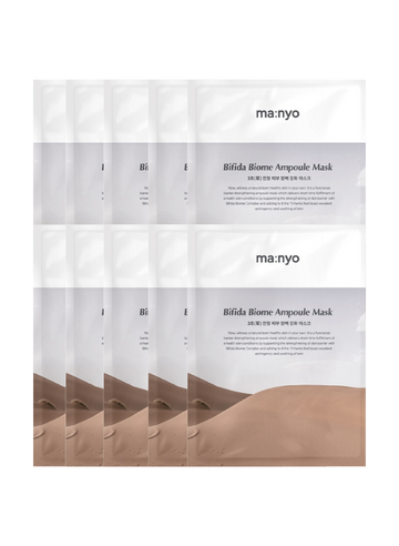 Manyo ma:nyo BIFIDA BIOME AMPOULE MASK (30G/10SHEETS)