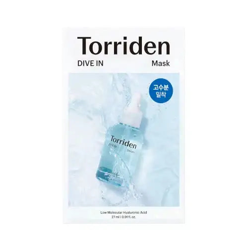 Torriden DIVE-IN
Low Molecular Hyaluronic Acid Mask Pack