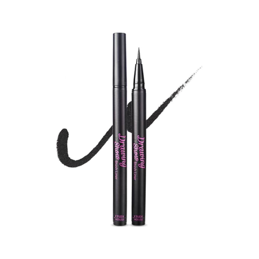 Etude House  DRAWING SHOW BRUSH LINER 01 Black(24)