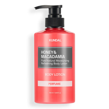 KUNDAL Honey & Macadamia Pure Body Lotion 500ml - Cherry Blossom