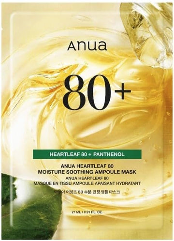 ANUA HEARTLEAF 80 AMPOULE MASK 27ml_(1PC)