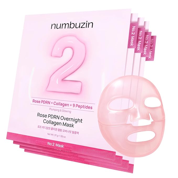 Nambuzin No.2 Rose PDRN Overnight Collagen Mask (4ea)