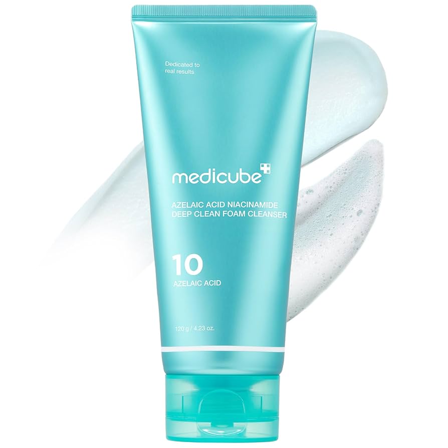 MediCube AZELAIC ACID NIACINAMIDE DEEP CLEAN FOAM CLEANSER 120g