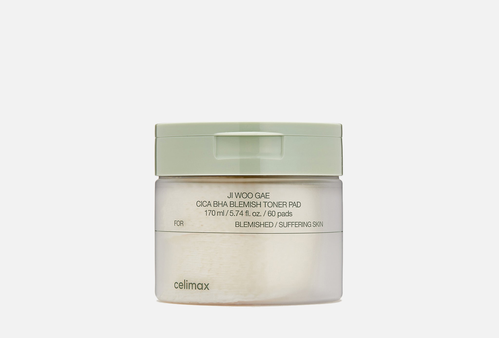 celimax Ji Woo Gae Cica BHA Blemish Toner Pad