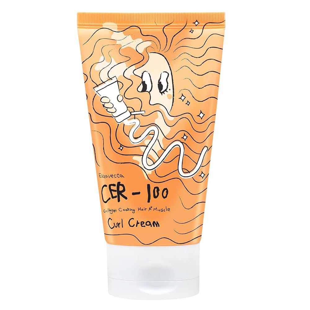 Elizavecca CER-100 collagen coating hair A+ muscle curl cream