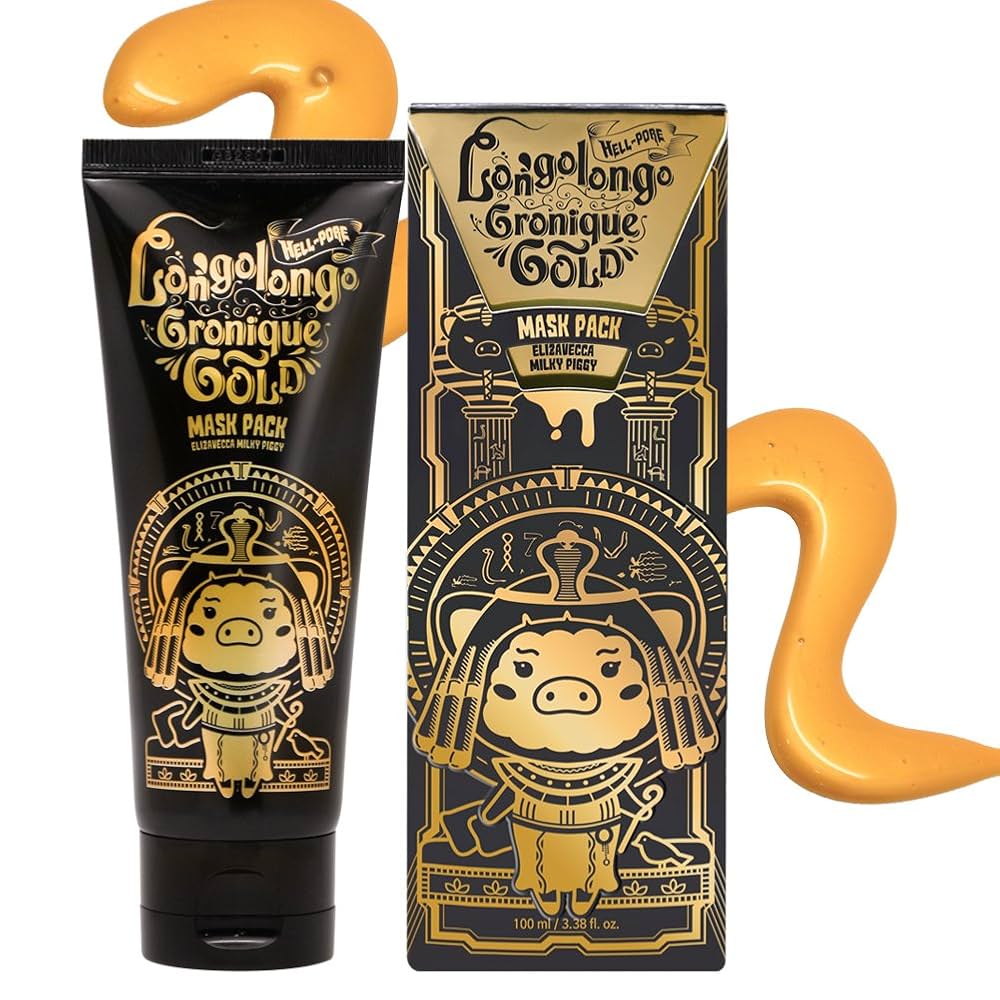 Elizavecca Milky Piggy Hell-Pore LongoLongo Gronique Gold Mask Pack