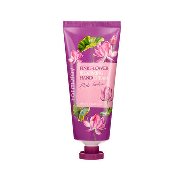 FarmStay Pink Flower Blooming Hand Cream Pink Lotus 100ml