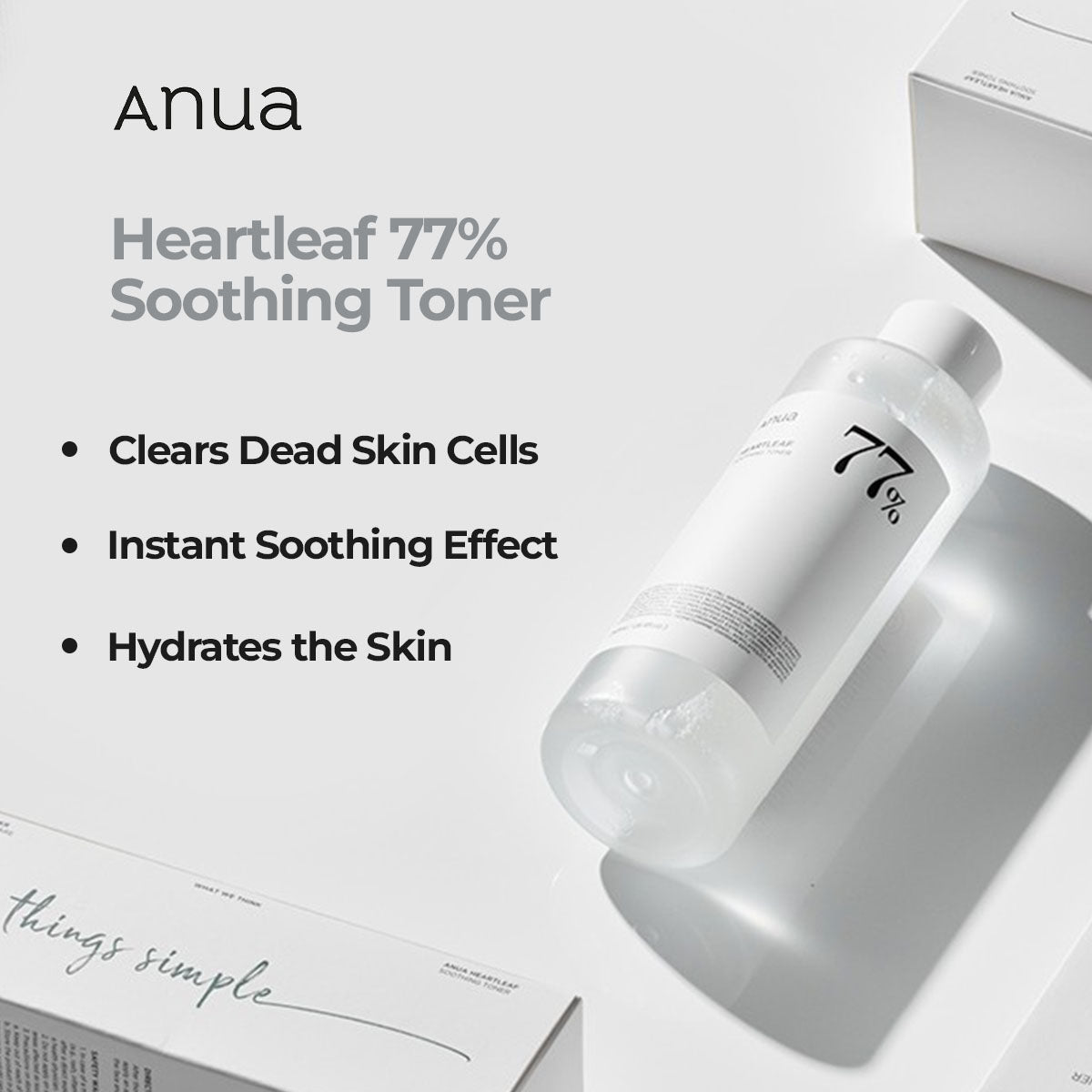 ANUA HEARTLEAF 77 SOOTHING TONER 40ml