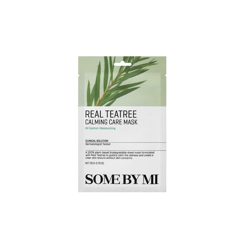 SOME BY MI REAL TEATREE CALMING CARE MASK [20g]
