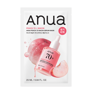 ANUA PEACH NIACIN SERUM MASK 25g (1PC)