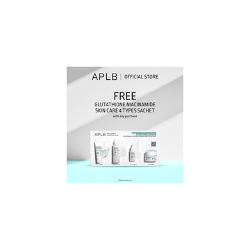 APLB Glutathione Niacinamide Skin Care 4 Types Sachet 1.5ml X 4Sku