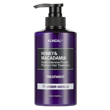 KUNDAL Honey & Macadamia Protein Treatment 500ml - Amber Vanilla