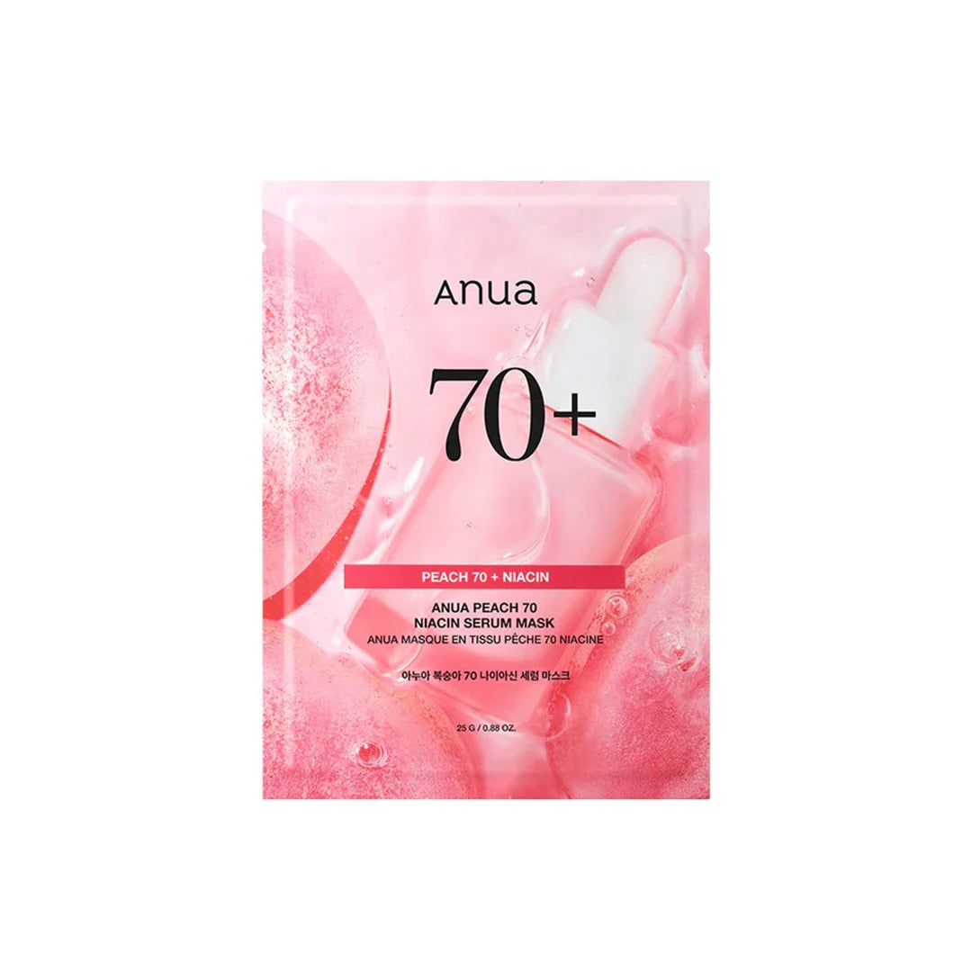 ANUA PEACH NIACIN SERUM MASK 25g (1PC)