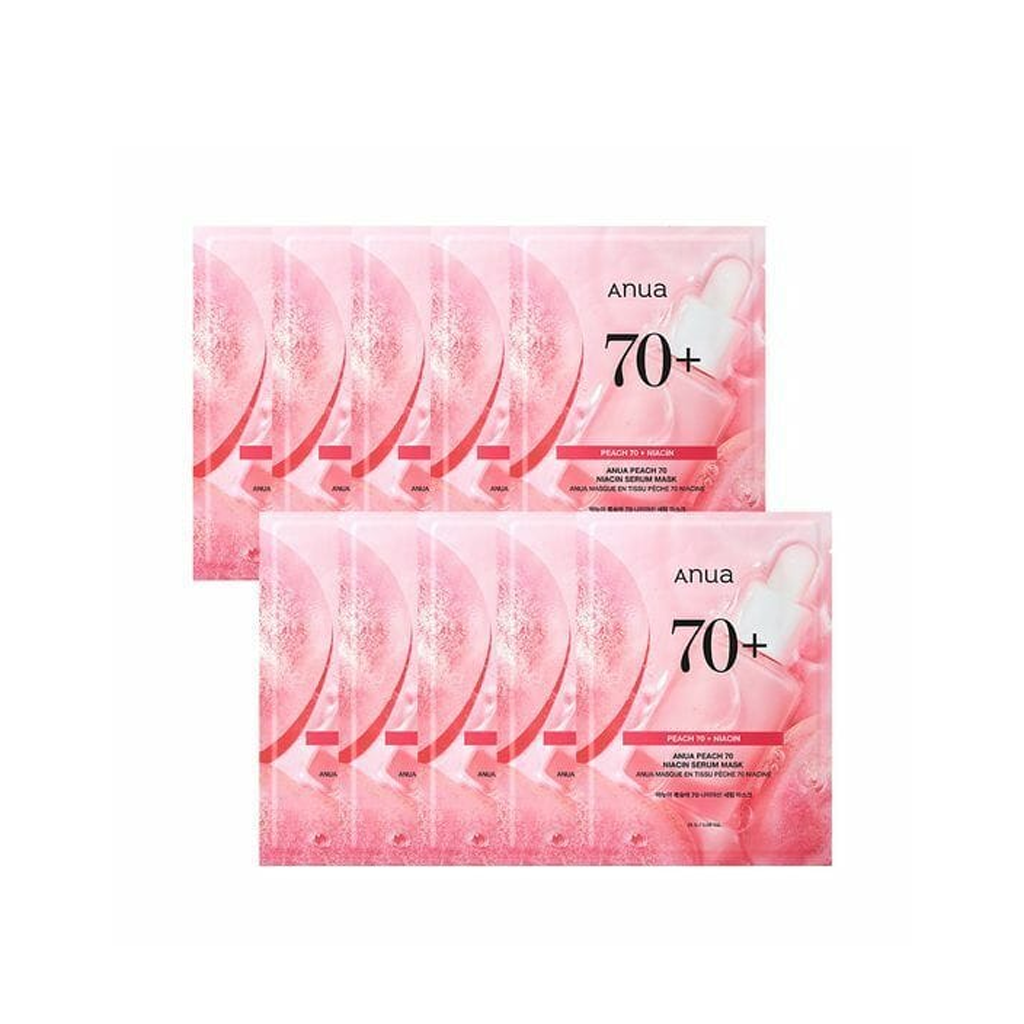 ANUA PEACH NIACIN SERUM MASK 25g (10PCS)