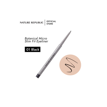 BOTANICAL MICRO SLIM FIT EYELINER 01 BLACK