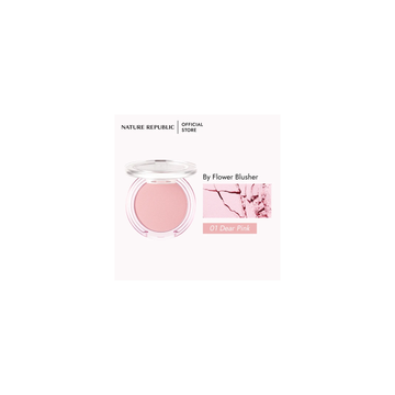 BY FLOWER BLUSHER 01 DEAR PINK