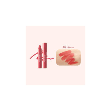 BY FLOWER ECO CRAYON LIP VELVET 03 HIBISCUS