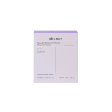 Biodance Rejuvenating Caviar PDRN Real Deep Mask 34g x 4ea