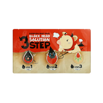 Elizavecca Milky Piggy Black Head Nose Pack (3Step)