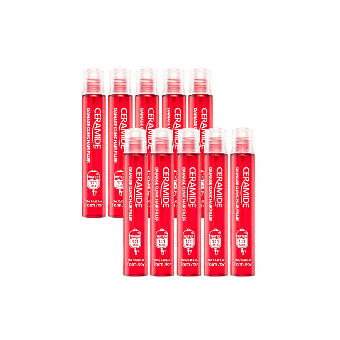 FarmStay Ceramide Damage Clinic Hair Filler 13ml x 10