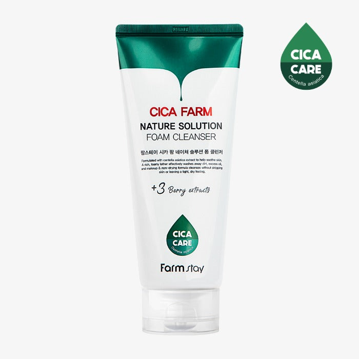 FarmStay Cica Farm Nature Solution Foam Clenser 180ml