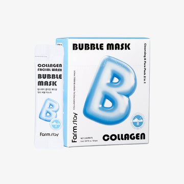 FarmStay Collagen Facial Wash Bubble Mask 5ml x 20