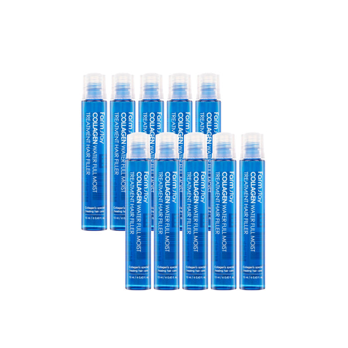 FarmStay Collagen Water Full Moist Treatment Hair Filler 13ml x 10
