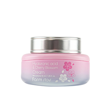 FARMSTAY HYALURONIC ACID & CHERRY BLOSSOM CREAM