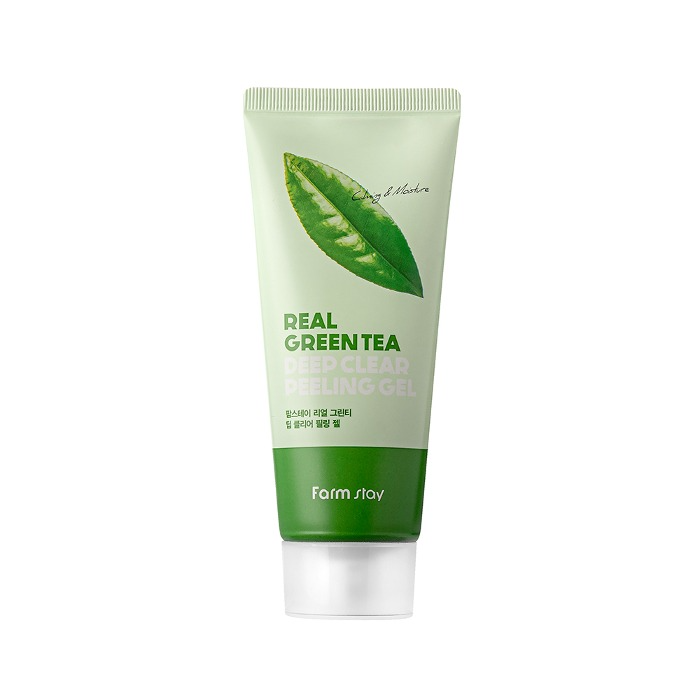 FarmStay Real Green Tea Deep Clear Peeling Gel 100ml