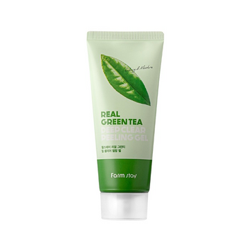 FarmStay Real Green Tea Deep Clear Peeling Gel 100ml