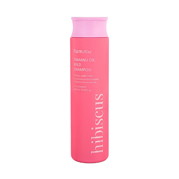 FARMSTAY TAMANU OIL MILD SHAMPOO HIBISCUS