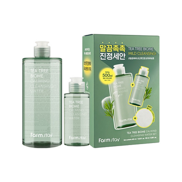 FARMSTAY TEA TREE BIOME CALMING CLEANSING WATER SET