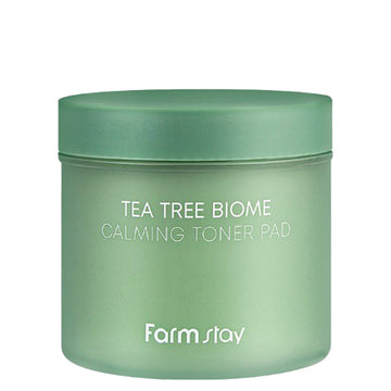 FARMSTAY TEA TREE BIOME CALMING TONER PAD